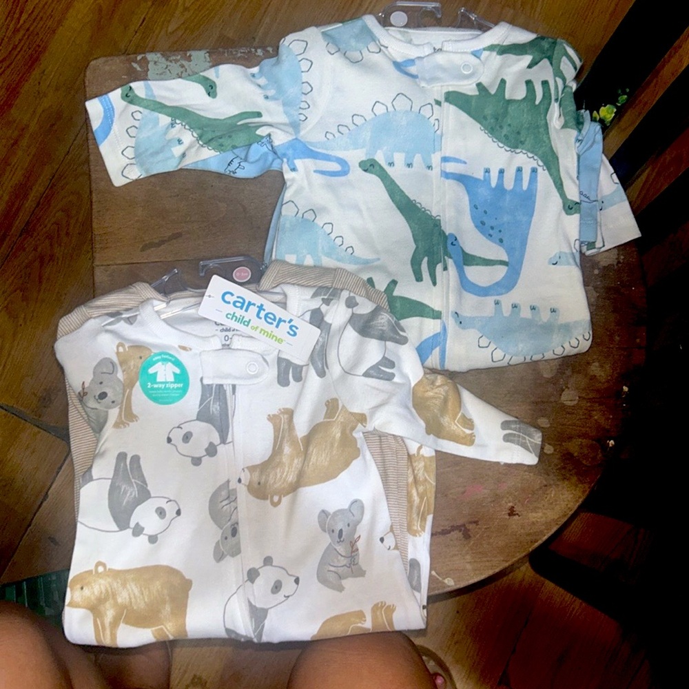Boys 0 -3 months sleepers
